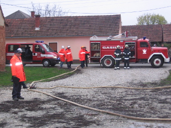 Vaja v mesecu požarne varnosti v Filovcih 2012